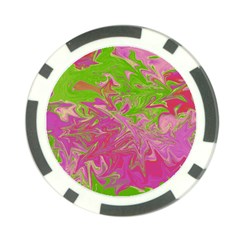 Colors Poker Chip Card Guard by Valentinaart