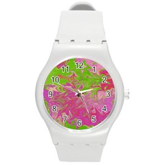 Colors Round Plastic Sport Watch (M)