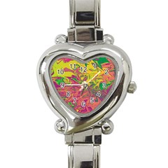 Colors Heart Italian Charm Watch by Valentinaart