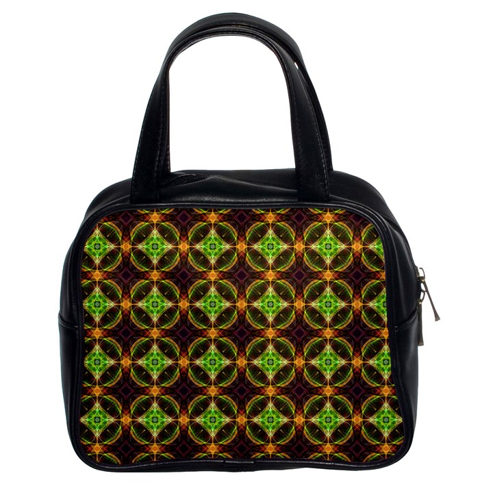 Kiwi Like Pattern Classic Handbags (2 Sides)