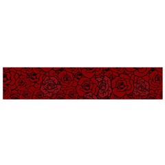 Red Roses Field Flano Scarf (small) by designworld65