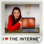 I Love the Internet Canvas 12  x 12   11.4 x11.56  Canvas - 1