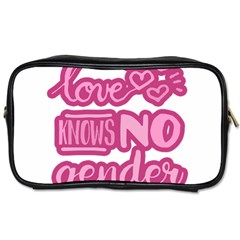 Love Knows No Gender Toiletries Bags 2-side by Valentinaart