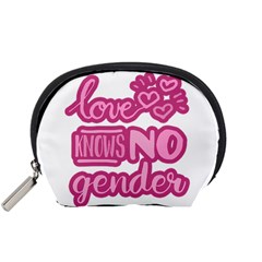 Love Knows No Gender Accessory Pouches (small)  by Valentinaart