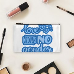 Love Knows No Gender Cosmetic Bag (small)  by Valentinaart