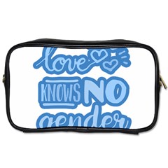 Love Knows No Gender Toiletries Bags 2-side by Valentinaart