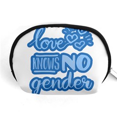 Love Knows No Gender Accessory Pouches (medium)  by Valentinaart