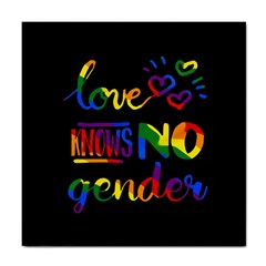 Love Knows No Gender Tile Coasters by Valentinaart