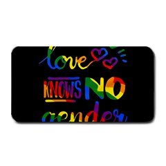 Love Knows No Gender Medium Bar Mats by Valentinaart