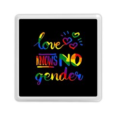 Love Knows No Gender Memory Card Reader (square)  by Valentinaart