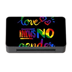 Love Knows No Gender Memory Card Reader With Cf by Valentinaart