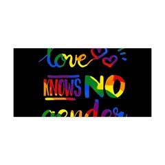 Love Knows No Gender Yoga Headband by Valentinaart