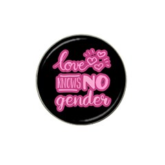 Love Knows No Gender Hat Clip Ball Marker (10 Pack) by Valentinaart