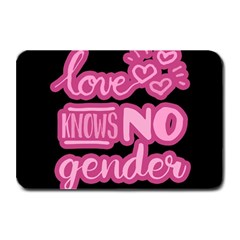 Love Knows No Gender Plate Mats by Valentinaart