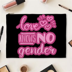 Love Knows No Gender Cosmetic Bag (xl) by Valentinaart