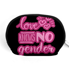 Love Knows No Gender Accessory Pouches (medium)  by Valentinaart