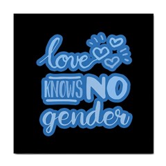 Love Knows No Gender Tile Coasters by Valentinaart