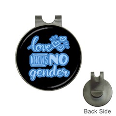 Love Knows No Gender Hat Clips With Golf Markers by Valentinaart