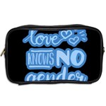 Love knows no gender Toiletries Bags 2-Side Back