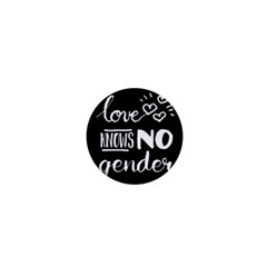 Love Knows No Gender 1  Mini Buttons by Valentinaart