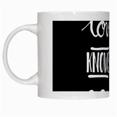 Love Knows No Gender White Mugs by Valentinaart