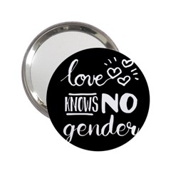 Love knows no gender 2.25  Handbag Mirrors