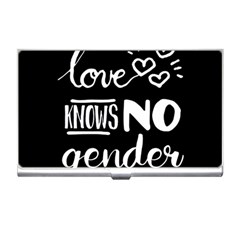 Love knows no gender Business Card Holders