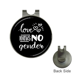 Love knows no gender Hat Clips with Golf Markers