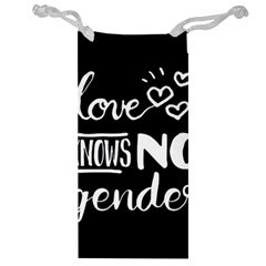 Love Knows No Gender Jewelry Bag by Valentinaart