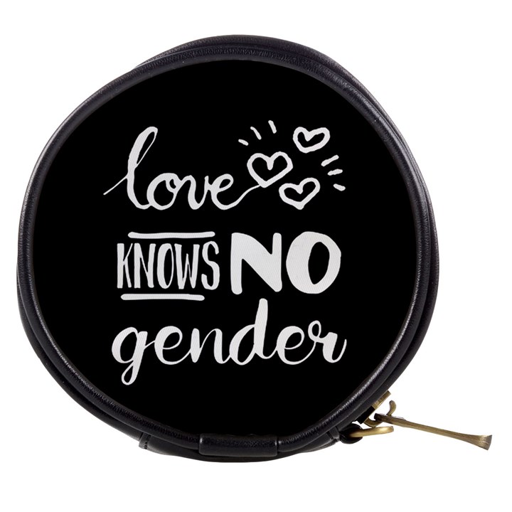 Love knows no gender Mini Makeup Bags