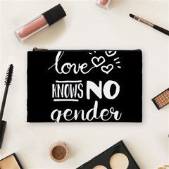 Love knows no gender Cosmetic Bag (Medium) 