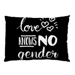 Love Knows No Gender Pillow Case (two Sides) by Valentinaart