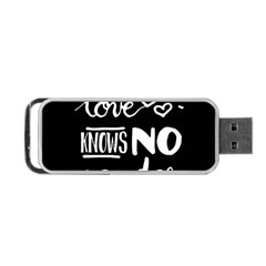 Love Knows No Gender Portable Usb Flash (one Side)