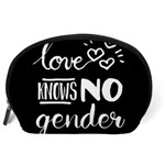 Love knows no gender Accessory Pouches (Large)  Back