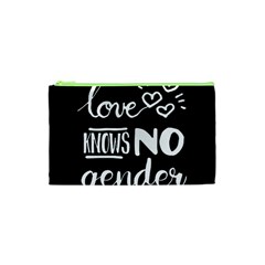 Love knows no gender Cosmetic Bag (XS)