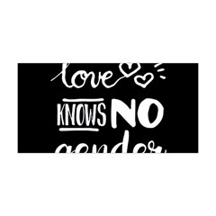 Love Knows No Gender Yoga Headband by Valentinaart