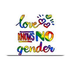 Love Knows No Gender Plate Mats by Valentinaart