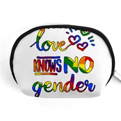 Love Knows No Gender Accessory Pouches (medium)  by Valentinaart