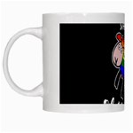 Rainbow sheep White Mugs Left