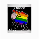 Rainbow sheep White Mugs Center