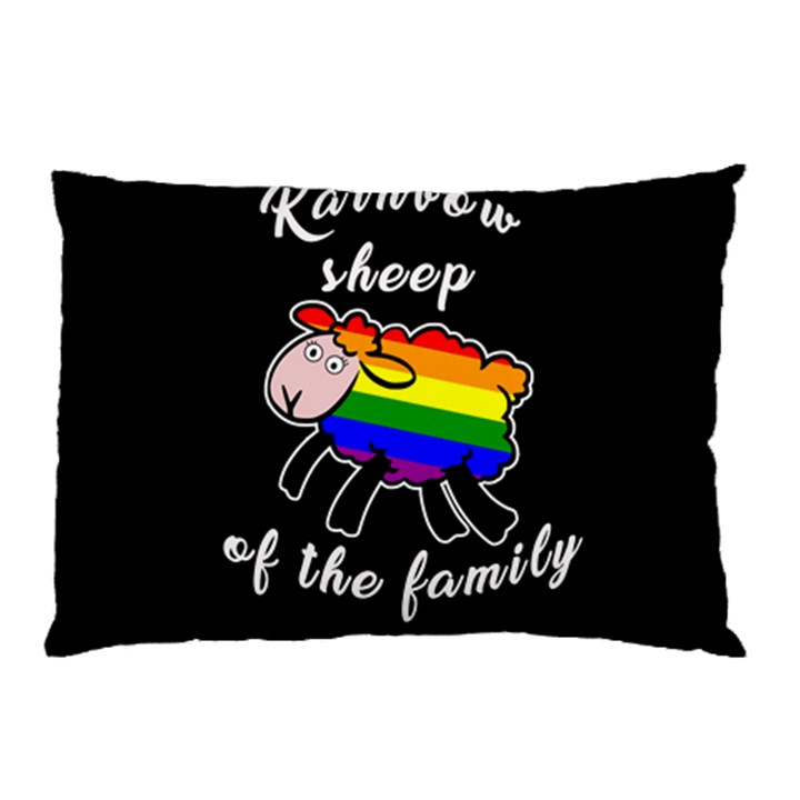 Rainbow sheep Pillow Case