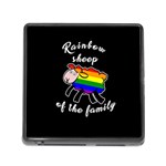 Rainbow sheep Memory Card Reader (Square) Front