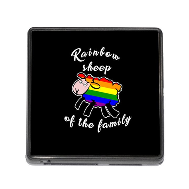 Rainbow sheep Memory Card Reader (Square)