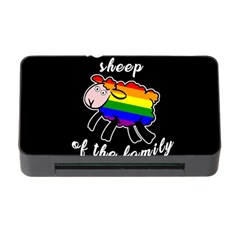 Rainbow Sheep Memory Card Reader With Cf by Valentinaart