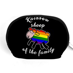 Rainbow Sheep Accessory Pouches (medium)  by Valentinaart