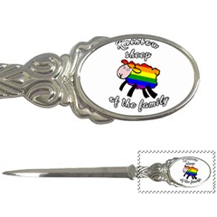 Rainbow Sheep Letter Openers by Valentinaart