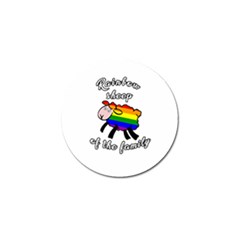 Rainbow Sheep Golf Ball Marker (4 Pack) by Valentinaart