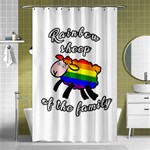 Rainbow sheep Shower Curtain 48  x 72  (Small)  Curtain(48  X 72 ) - 42.18 x64.8  Curtain(48  X 72 )