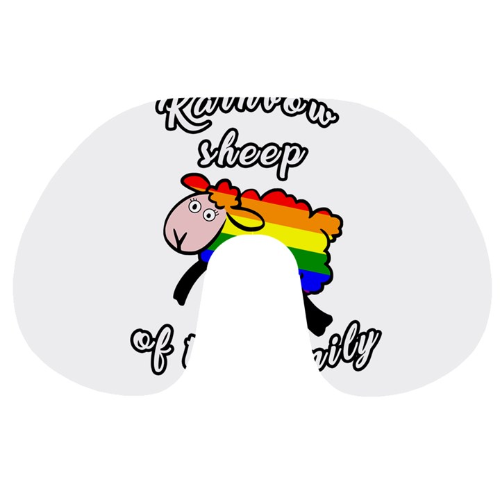 Rainbow sheep Travel Neck Pillows