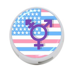 Transgender Flag 4-port Usb Hub (one Side) by Valentinaart